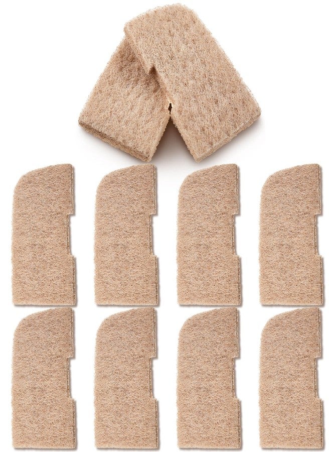 Threlaco 10 Pack Ammonia Remover Pads Compatible with Fluval 307/407/306/406, Aquarium Filter Replacement Pads for Fish Tank (Ammonia Remover) - Image 1